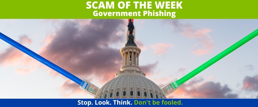 Recent Scams Article: Government Phishing