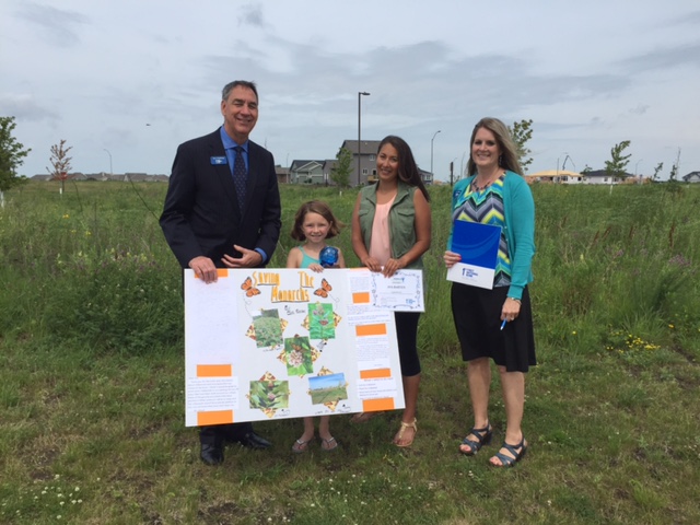 Ava Barten receives First Nation Bank's Banking on Character First Award