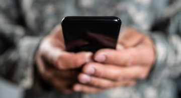 Military banking mobile and online