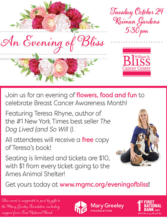 Evening of Bliss flyer