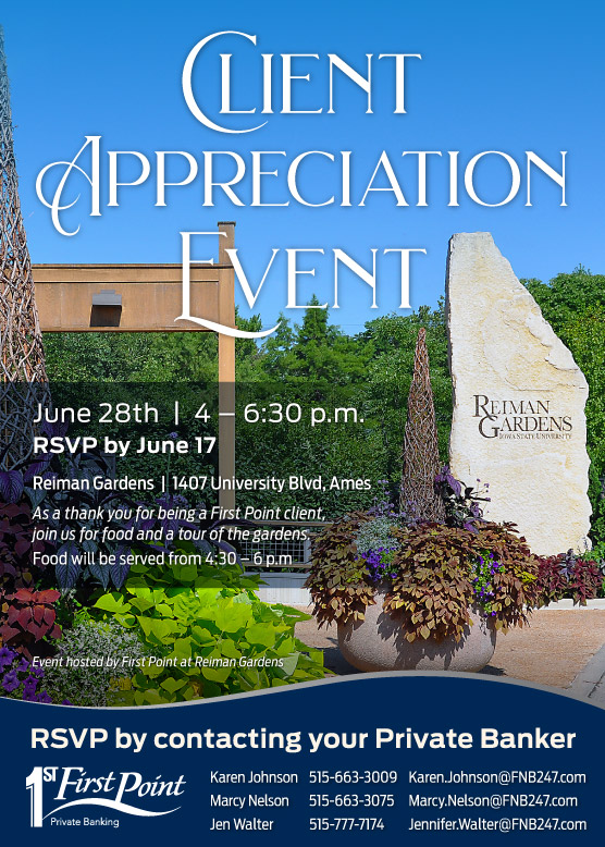 Client Appreciation Event - Image of Reiman Gardens