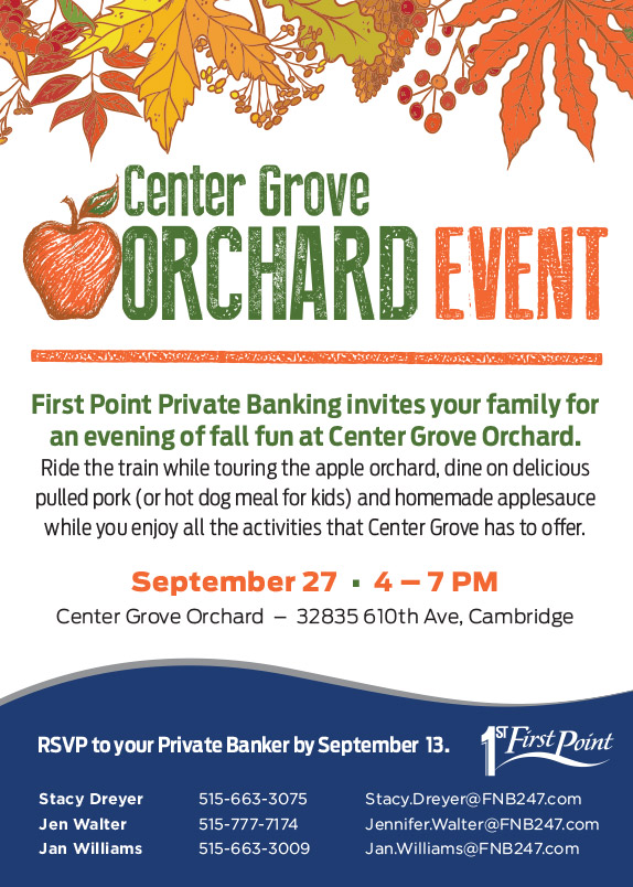 Center Grove Event