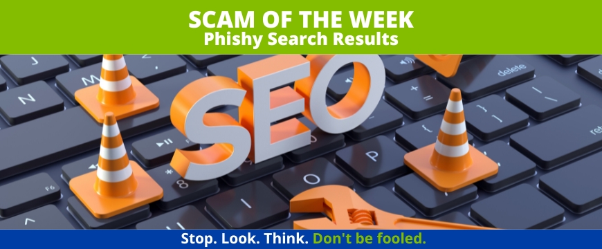 Recent Scam Article: Phishy Search Results