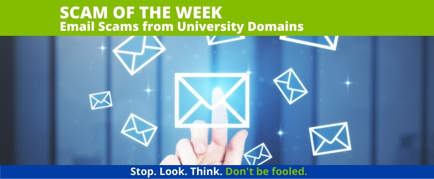 Email Scams from University Domains