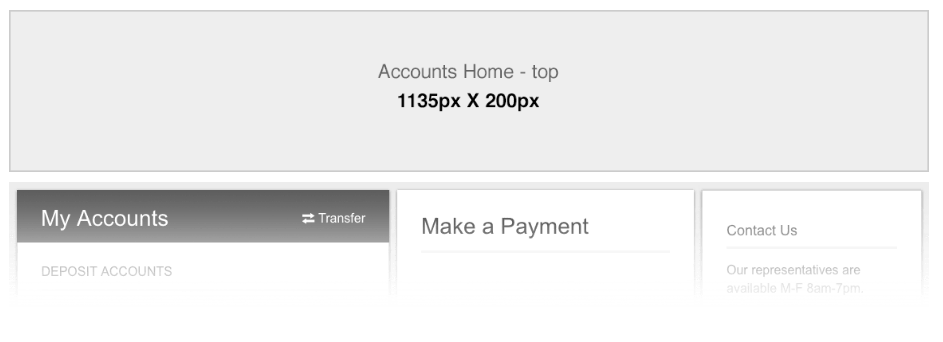 Accounts Home Top