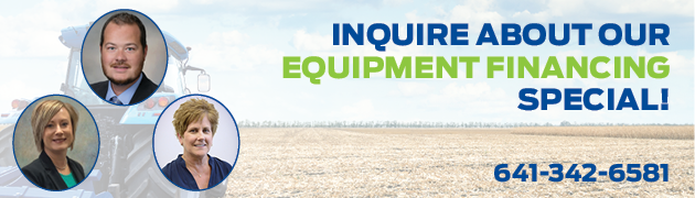 Inquire about our equipment financing special in Osceola today!