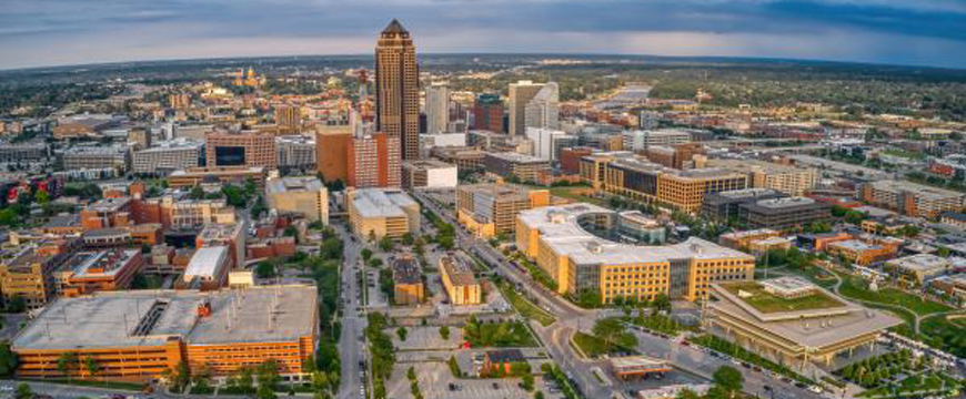 Downtown Des Moines