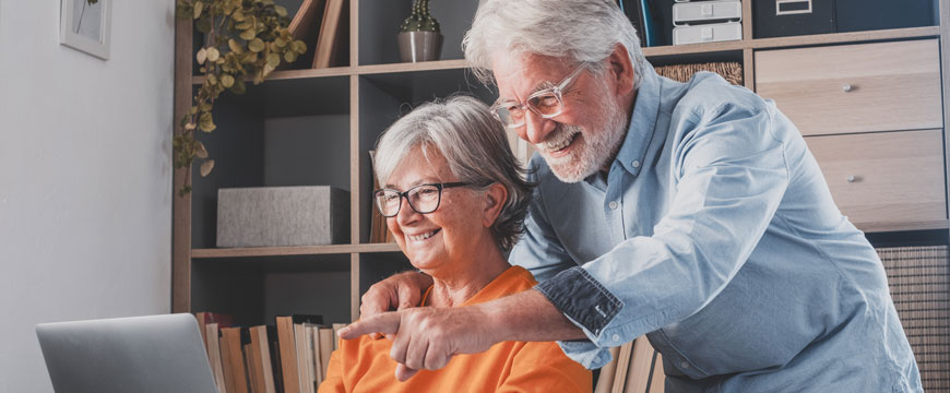 Older Adults on a Computer