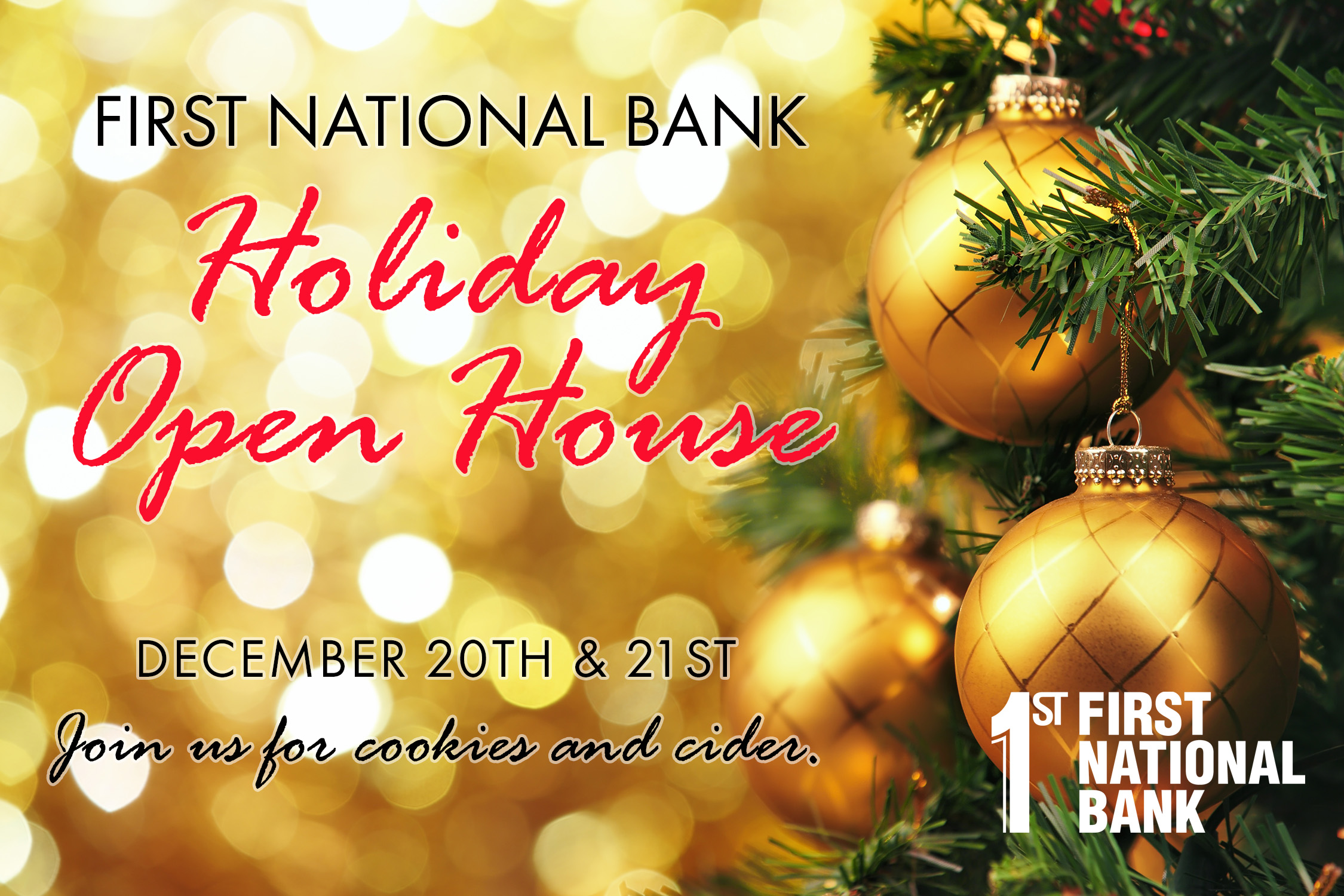 Holiday Open House Invite