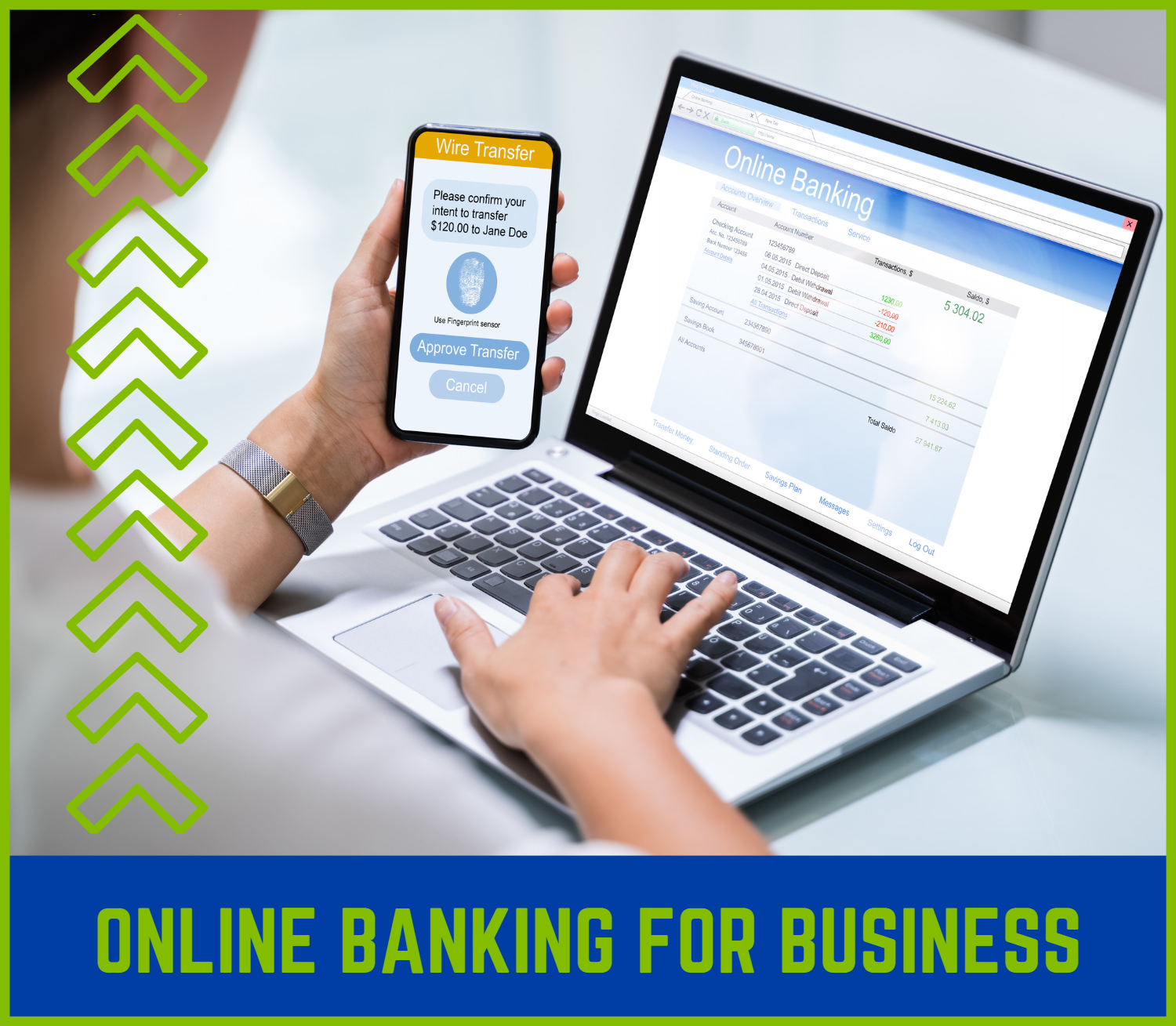 Online Banking for Business - link
