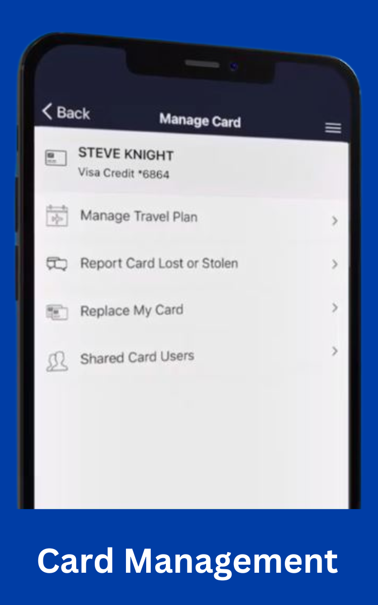 Manage Your Card