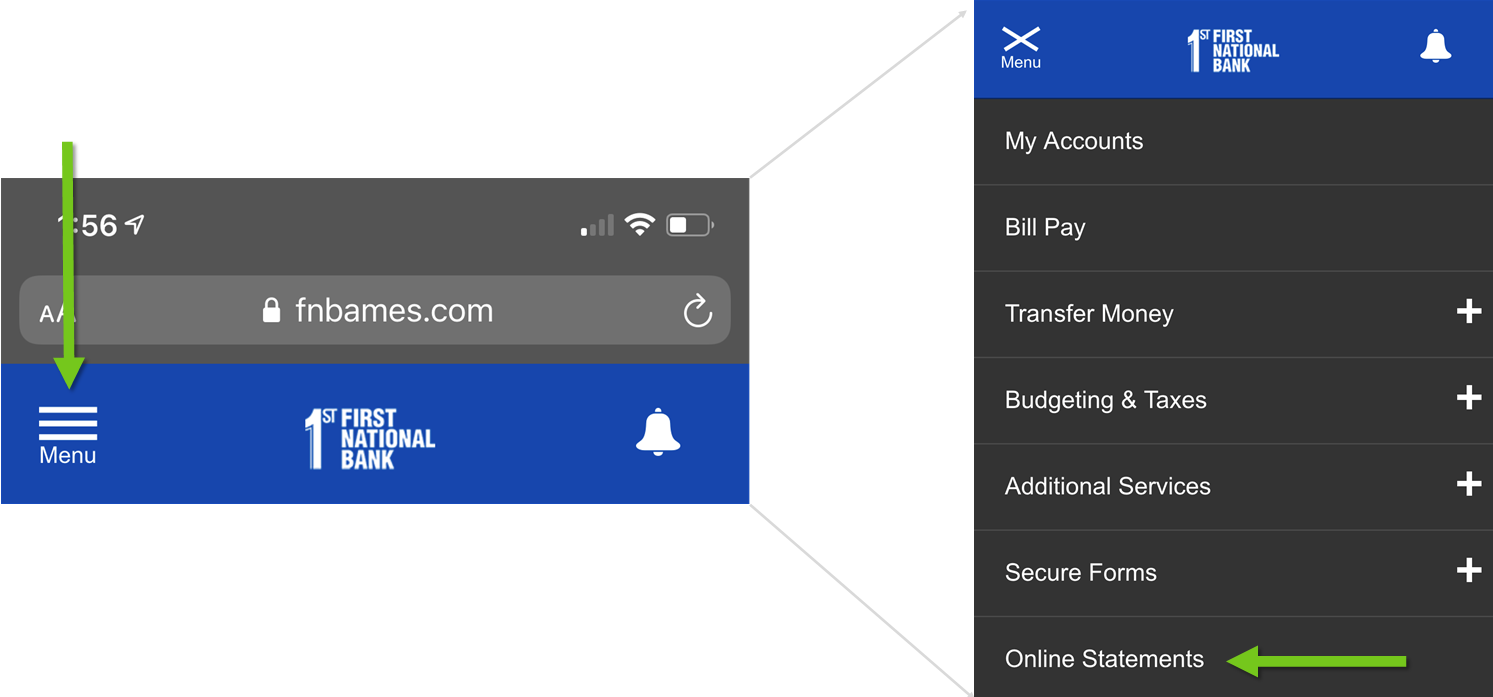 statements mobile